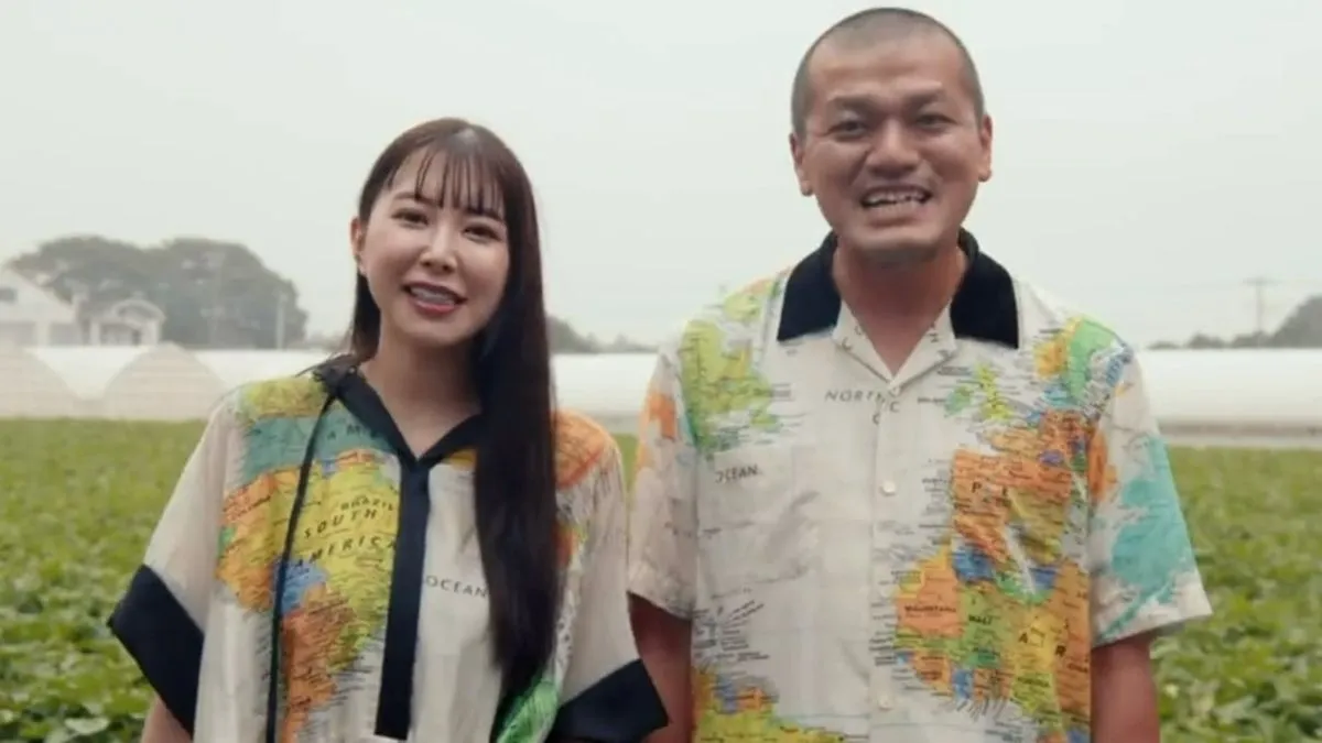 カミナリ・マナブと妻・成瀬理沙