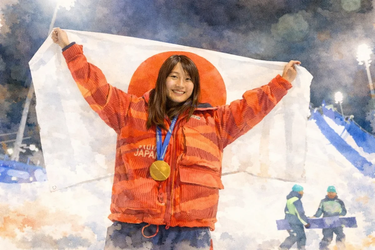 村瀬心椛の父親・功一の職業や年齢は?家族4人のスノボ一家を徹底調査