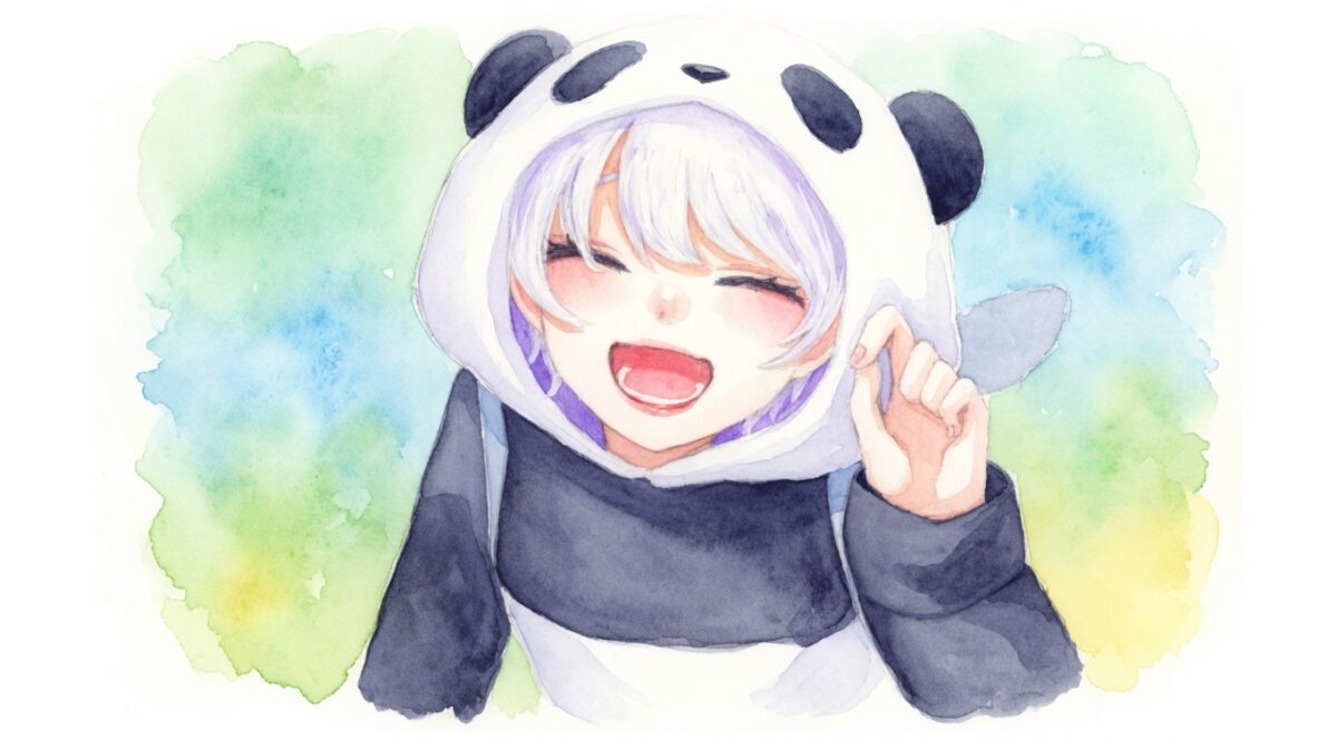 天唄サウの顔バレは誕生日配信の事故だった!マスク越しの目元が可愛いと話題に