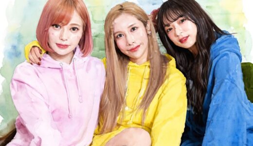 ヘラヘラ三銃士まりなの整形前がかわいい！昔の黒髪アイドルから3回の鼻整形で変わった現在の顔