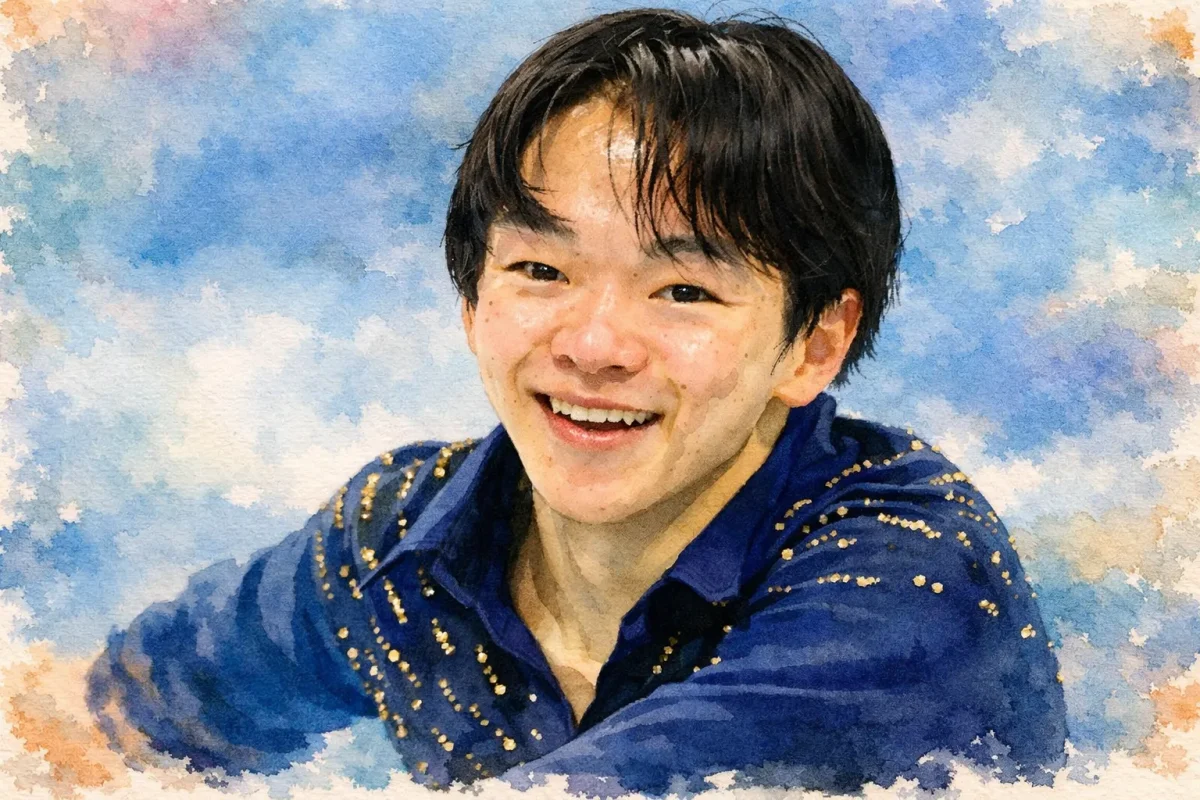 鍵山優真の父の収入は年収400万円？息子との年収差と脳出血を乗り越えた絆に涙