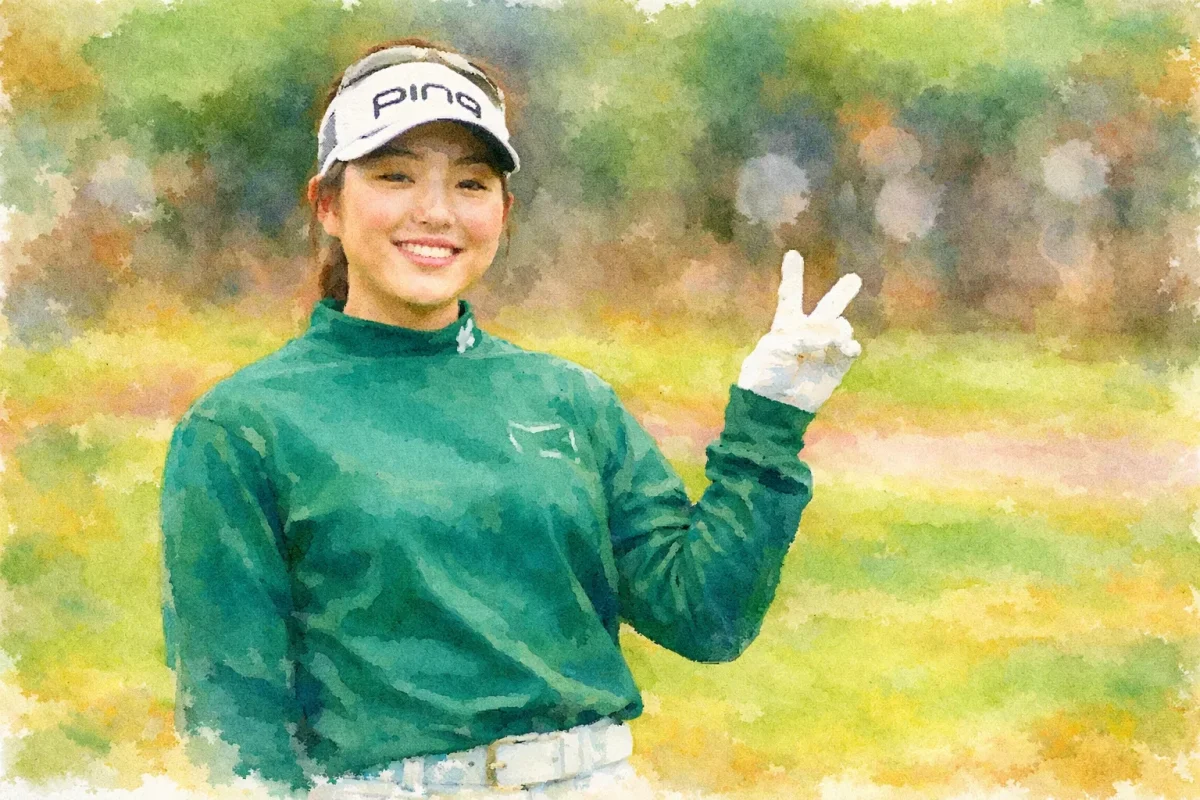 佐久間朱莉の父・浩太郎の素顔とは?家族4人のゴルフ一家を徹底解説