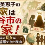 中林美恵子の実家は深谷市の農家!3姉妹の長女が世界で活躍できた理由